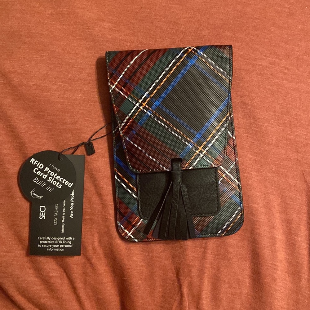 NWT K-carroll slim cross body bag
